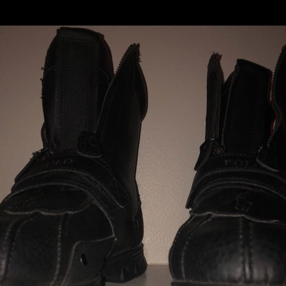 Men’s Black Polo Boots size 10 1/2